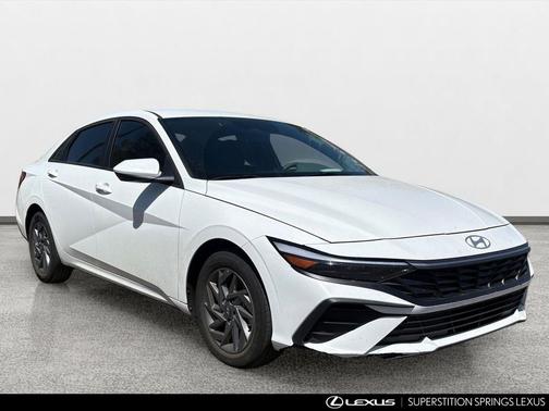 Serenity White 2024 Hyundai ELANTRA SEL