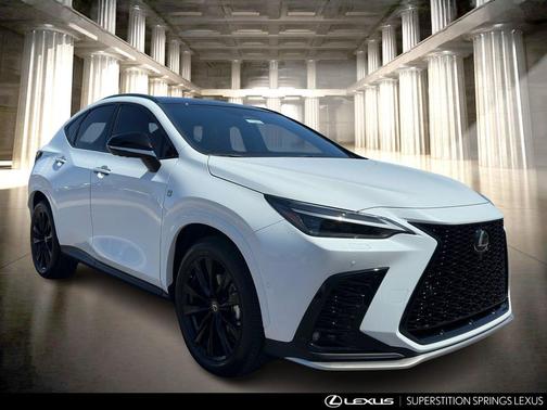 Ultra White 2026 Lexus NX 450h+ F SPORT HANDLING AWD