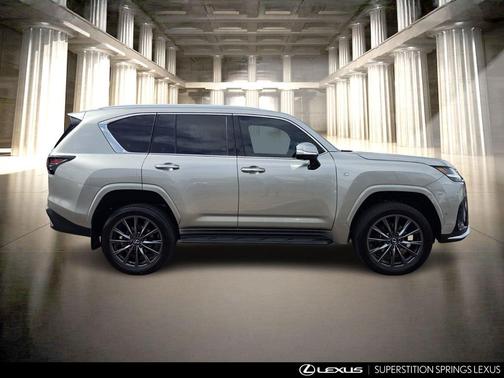 Atomic Silver 2025 Lexus LX 700h F SPORT
