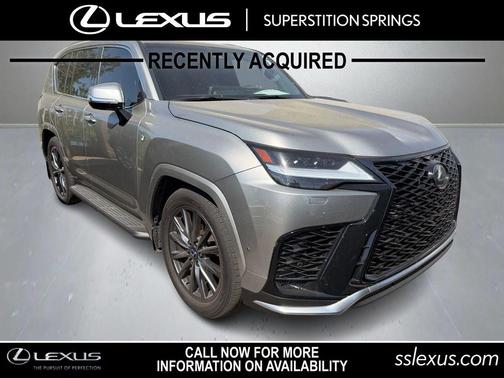 Atomic Silver 2025 Lexus LX 700h F SPORT