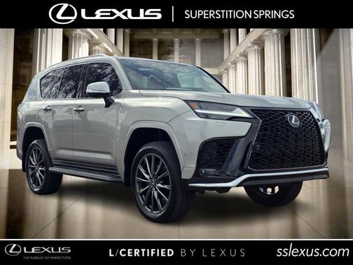 Atomic Silver 2025 Lexus LX 700h F SPORT