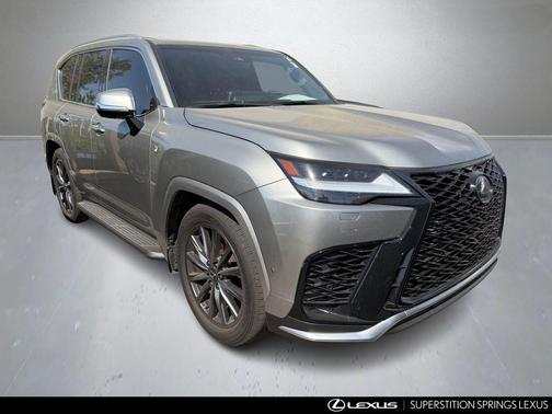 Atomic Silver 2025 Lexus LX 700h F SPORT