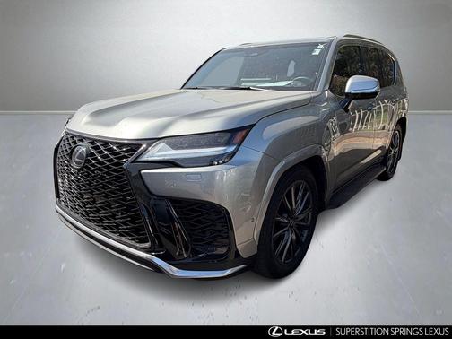 Atomic Silver 2025 Lexus LX 700h F SPORT