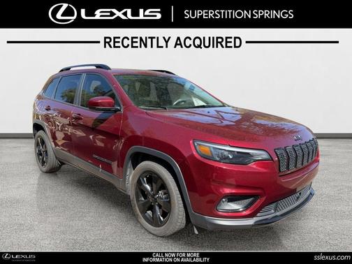 Velvet Red Pearlcoat 2021 Jeep Cherokee Latitude Plus