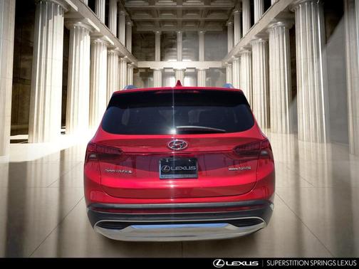 Calypso Red 2023 Hyundai SANTA FE Limited