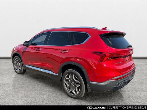 Calypso Red 2023 Hyundai SANTA FE Limited