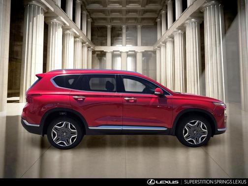 Calypso Red 2023 Hyundai SANTA FE Limited