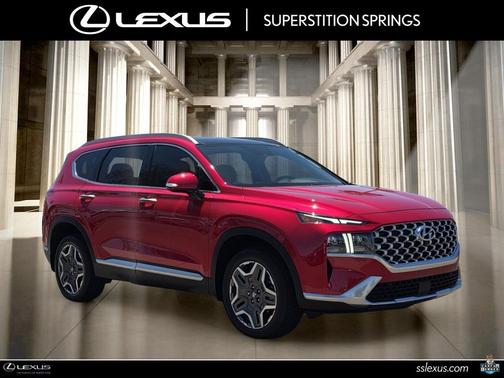 Calypso Red 2023 Hyundai SANTA FE Limited