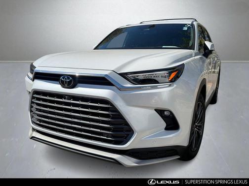 Wind Chill Pearl 2024 Toyota Grand Highlander Hybrid Platinum MAX