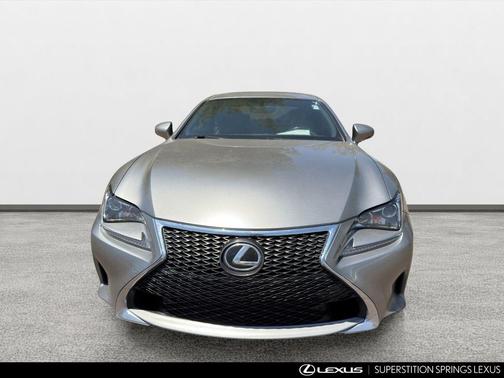 Silver 2016 Lexus RC 200t