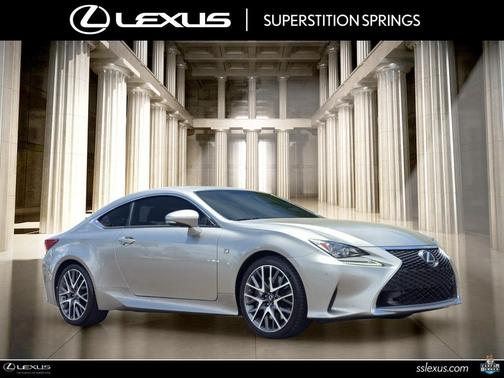 Atomic Silver 2016 Lexus RC 200t