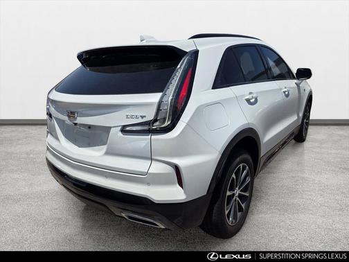 Crystal White Tricoat 2025 Cadillac XT4 Sport
