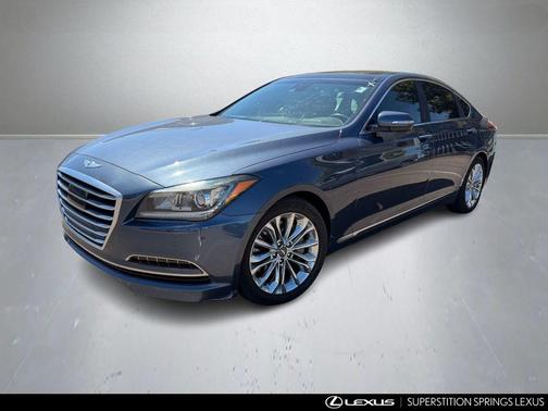 Montecito Blue 2015 Hyundai Genesis 3.8