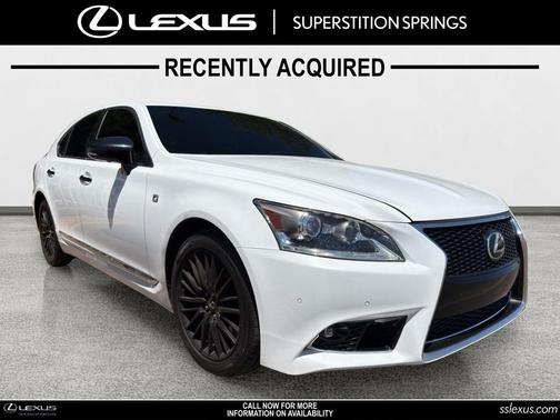 Ultra White 2015 Lexus LS 460 Crafted Line