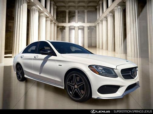Diamond White Metallic 2016 Mercedes-Benz C-Class C 450 AMG 4MATIC