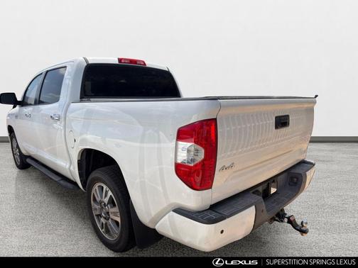 Super White 2017 Toyota Tundra Platinum