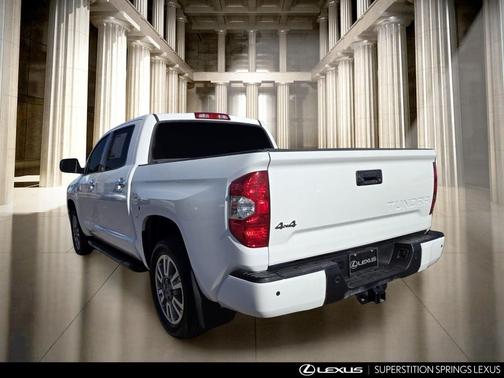 Super White 2017 Toyota Tundra Platinum