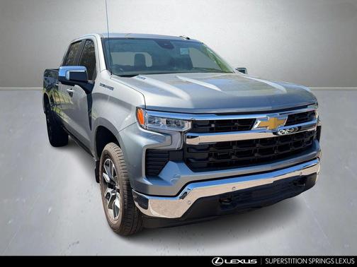 Sterling Gray 2025 Chevrolet Silverado 1500 LT