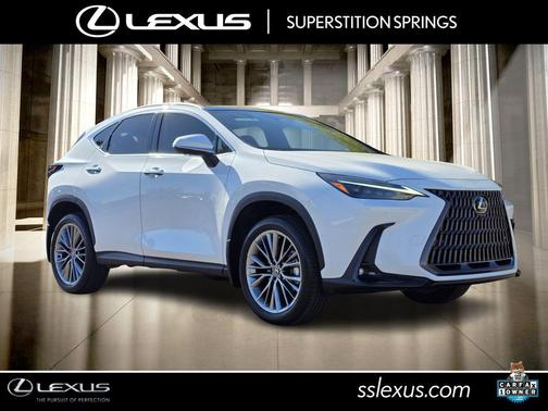 Ultra White 2026 Lexus NX 350h Luxury