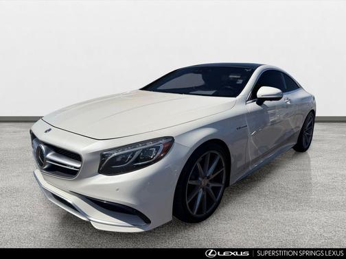White 2017 Mercedes-Benz AMG S 63 4MATIC