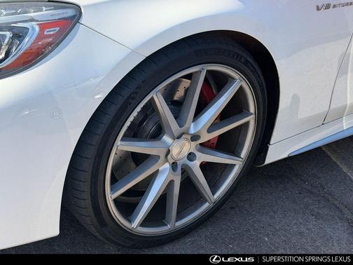 White 2017 Mercedes-Benz AMG S 63 4MATIC