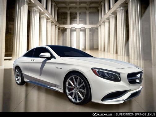 Designo Diamond White Metallic 2017 Mercedes-Benz AMG S 63 4MATIC