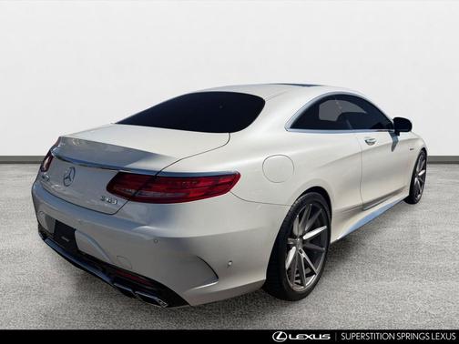 White 2017 Mercedes-Benz AMG S 63 4MATIC