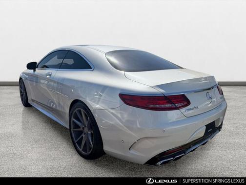 White 2017 Mercedes-Benz AMG S 63 4MATIC