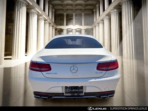 Designo Diamond White Metallic 2017 Mercedes-Benz AMG S 63 4MATIC