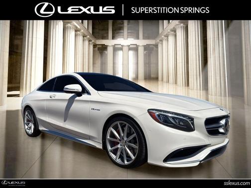 Designo Diamond White Metallic 2017 Mercedes-Benz AMG S 63 4MATIC