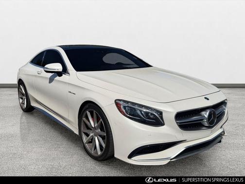 White 2017 Mercedes-Benz AMG S 63 4MATIC