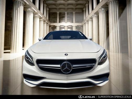 Designo Diamond White Metallic 2017 Mercedes-Benz AMG S 63 4MATIC