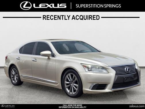 Satin Cashmere 2013 Lexus LS 460 Base