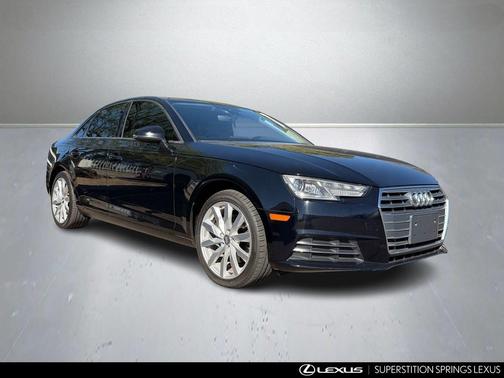 Brilliant Black 2017 Audi A4 2.0T Premium