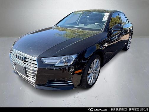 Brilliant Black 2017 Audi A4 2.0T Premium