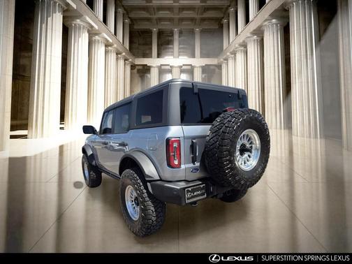 Iconic Silver 2023 Ford Bronco Wildtrak