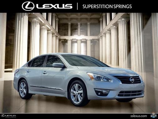 Brilliant Silver 2015 Nissan Altima 2.5 SV