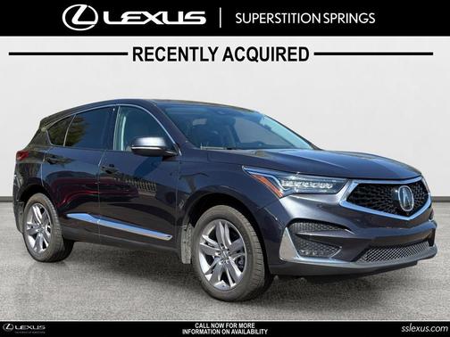 Gunmetal Metallic 2020 Acura RDX Advance Package