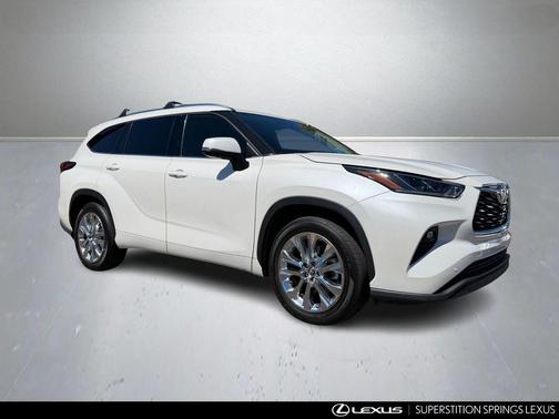 Blizzard Pearl 2021 Toyota Highlander Limited