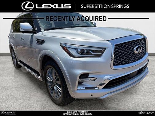 Liquid Platinum 2022 INFINITI QX80 Luxe