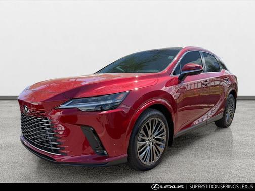 Matador Red Mica 2024 Lexus RX 350h Luxury