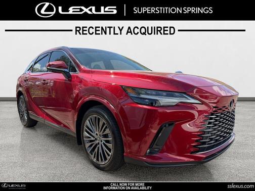 Matador Red Mica 2024 Lexus RX 350h Luxury