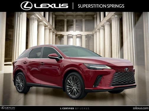 Matador Red Mica 2024 Lexus RX 350h Luxury