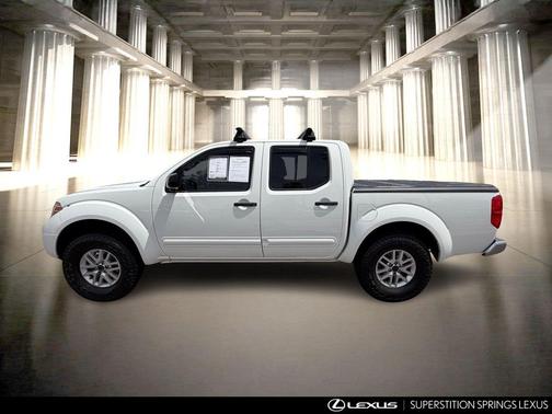 Glacier White 2017 Nissan Frontier SV
