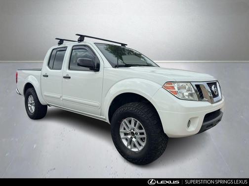 Glacier White 2017 Nissan Frontier SV