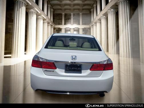 White Orchid Pearl 2014 Honda Accord LX