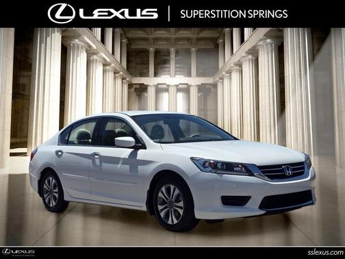 White Orchid Pearl 2014 Honda Accord LX