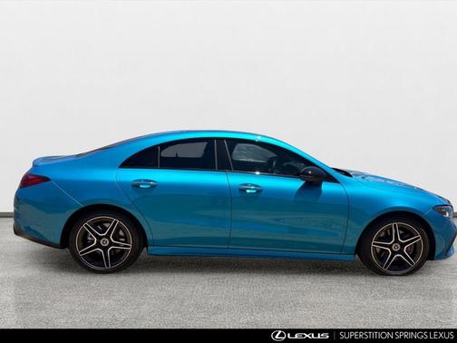 Blue 2024 Mercedes-Benz CLA 250 4MATIC