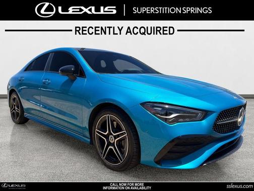 Blue 2024 Mercedes-Benz CLA 250 4MATIC