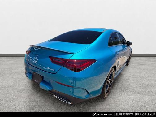 Blue 2024 Mercedes-Benz CLA 250 4MATIC